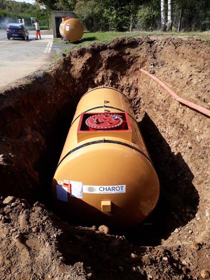 Installation de cuves, Auvergne