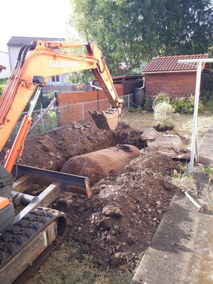 Installation de cuves, Auvergne